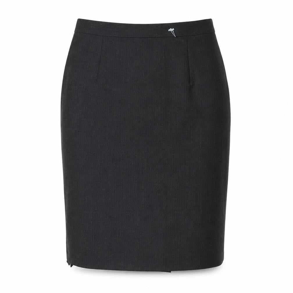 Racing Green Womens Grey Polyester Straight & Pencil Skirt Size 10 Zip