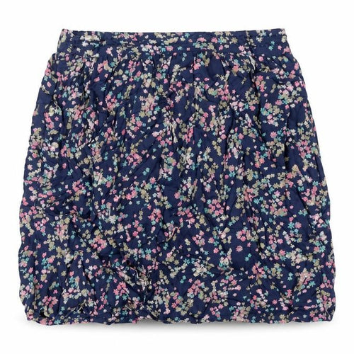 Indigo Womens Blue Floral Viscose A-Line Skirt Size 12