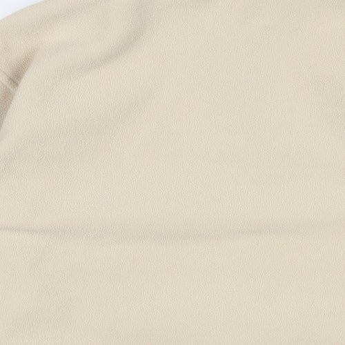 Marks and Spencer Womens Beige Jacket Size 16 Zip - Zip Pockets