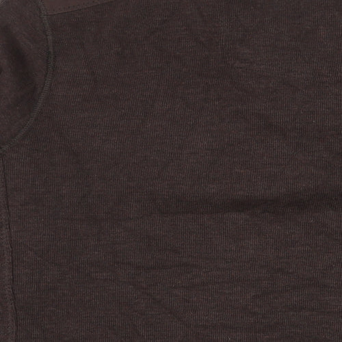 Fat Face Mens Brown Cotton Pullover Sweatshirt Size XL - Embroidered