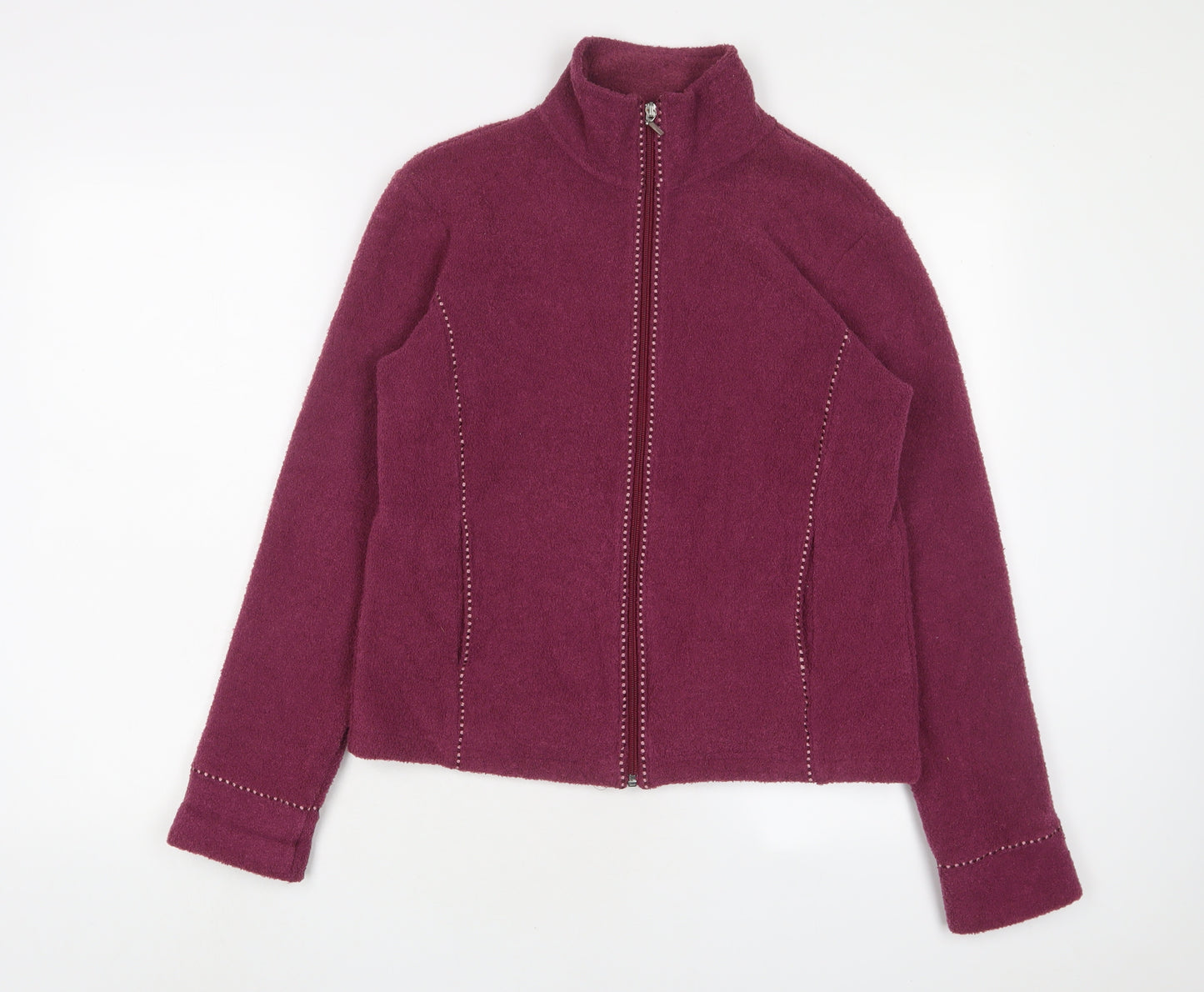 NEXT Womens Purple Jacket Size 12 Zip