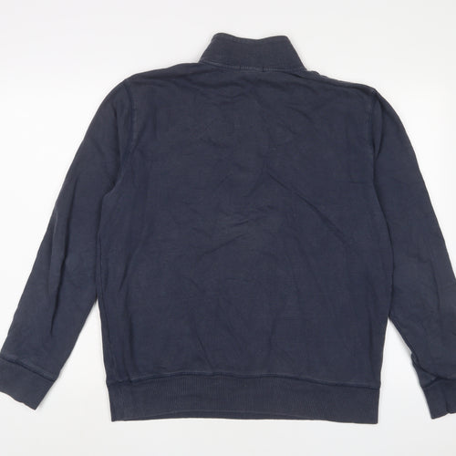 Gap Mens Blue Cotton Pullover Sweatshirt Size L