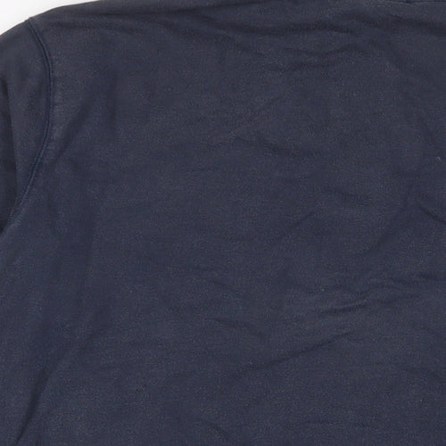 Gap Mens Blue Cotton Pullover Sweatshirt Size L