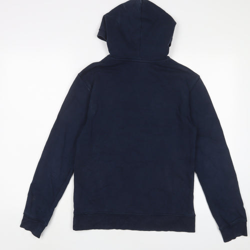 H&M Boys Black Cotton Pullover Hoodie Size 12-13 Years Pullover - NYC
