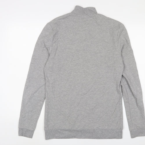 ASOS Mens Grey Cotton Pullover Sweatshirt Size L