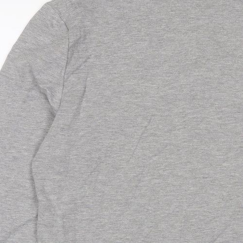 ASOS Mens Grey Cotton Pullover Sweatshirt Size L