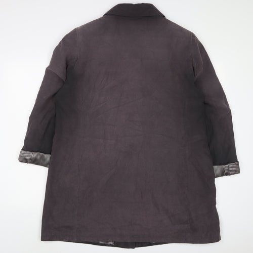 First Avenue Womens Purple Jacket Size 20 Button
