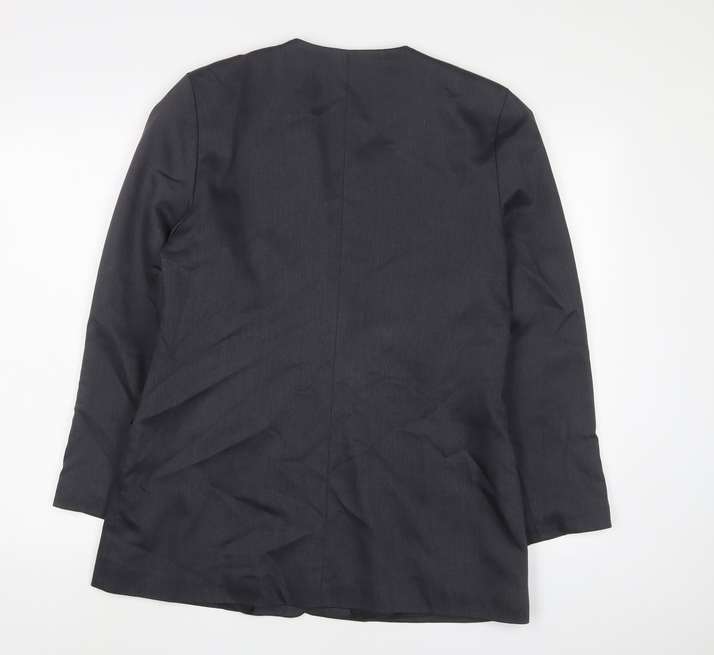 Jake Womens Blue Jacket Blazer Size 14 Button