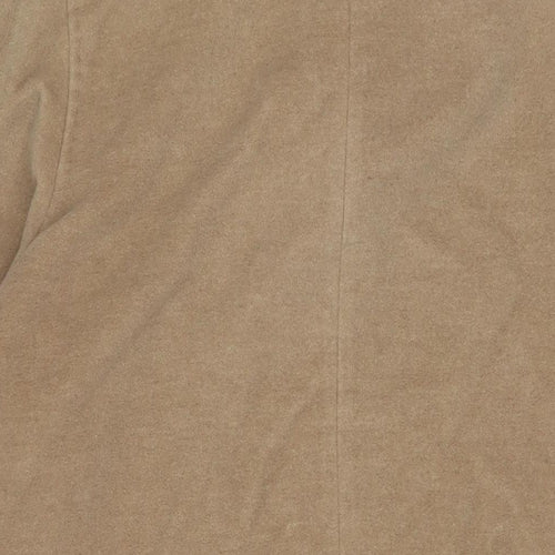 MARCONA Womens Brown Overcoat Coat Size 16 Button