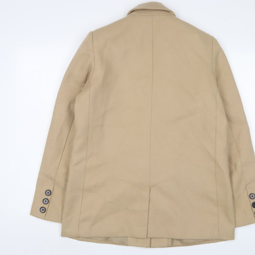La Redoute Womens Beige Jacket Size 12 Button