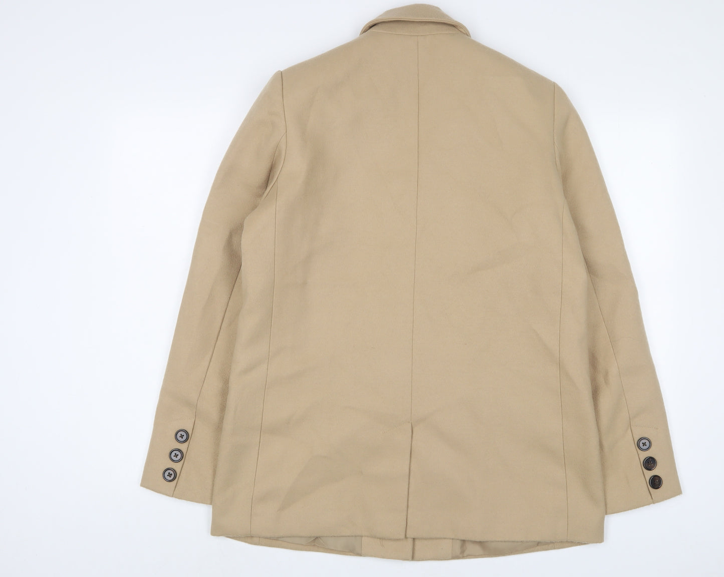 La Redoute Womens Beige Jacket Size 12 Button