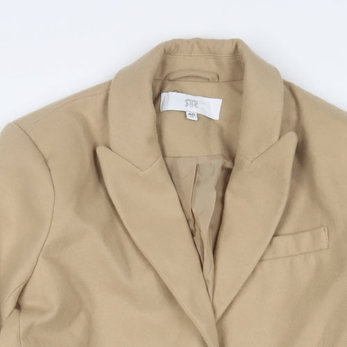 La Redoute Womens Beige Jacket Size 12 Button