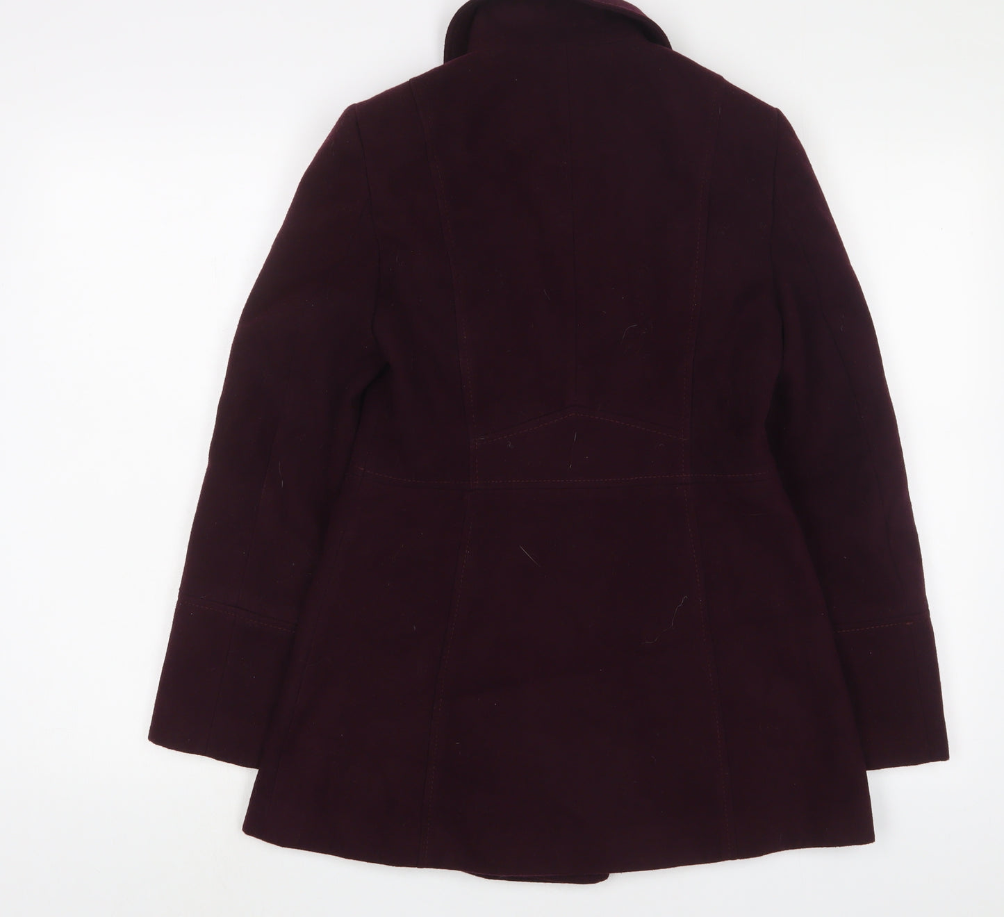Debenhams Womens Purple Jacket Size 8 Zip