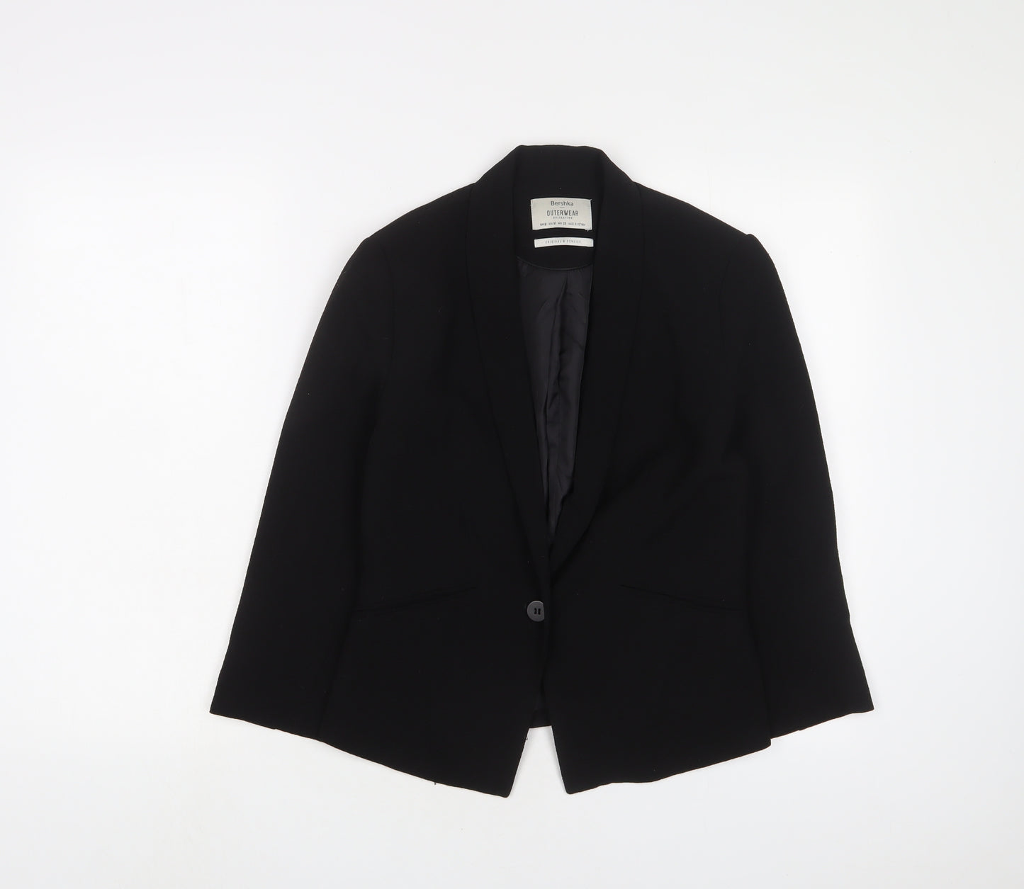 Bershka Womens Black Jacket Blazer Size M