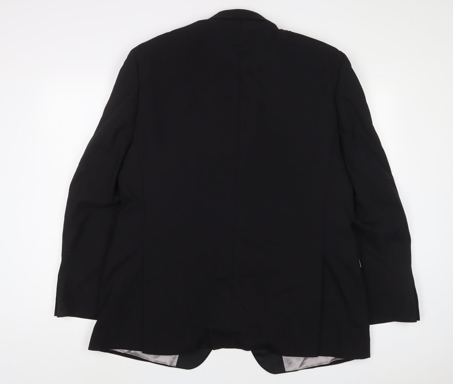 Sovereign Code Mens Black Wool Jacket Suit Jacket Size 44 Regular