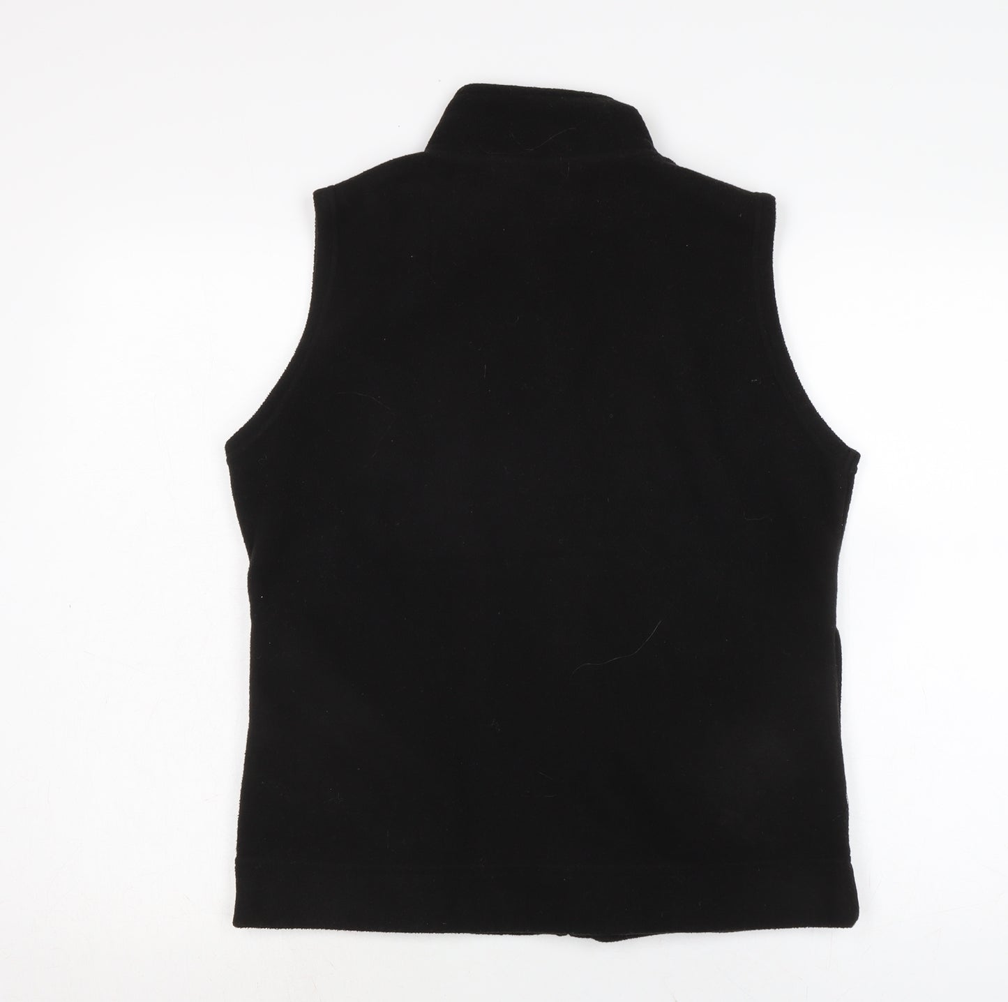 Isle Womens Black Gilet Waistcoat Size M