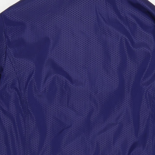 JBC COLLECTION Womens Blue Anorak Coat Size 14 Zip - Padded.