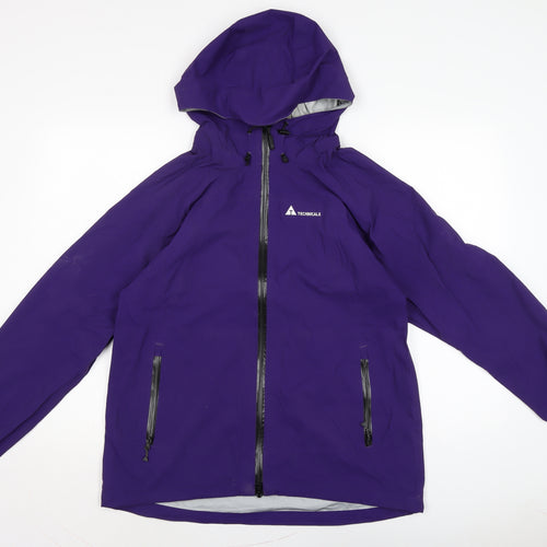 Technicals Womens Purple Anorak Jacket Size 14 Zip