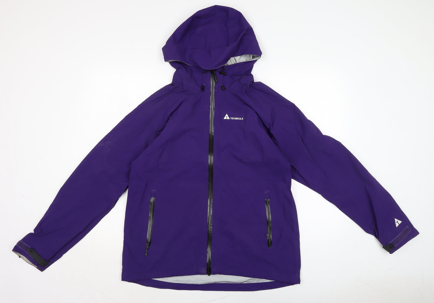Technicals Womens Purple Anorak Jacket Size 14 Zip