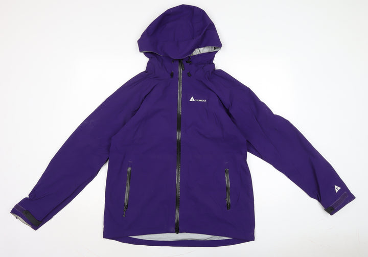 Technicals Womens Purple Anorak Jacket Size 14 Zip