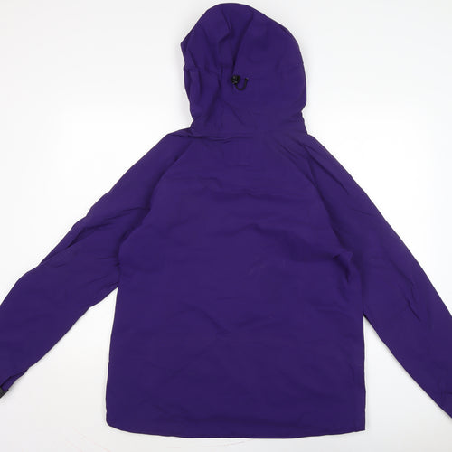 Technicals Womens Purple Anorak Jacket Size 14 Zip
