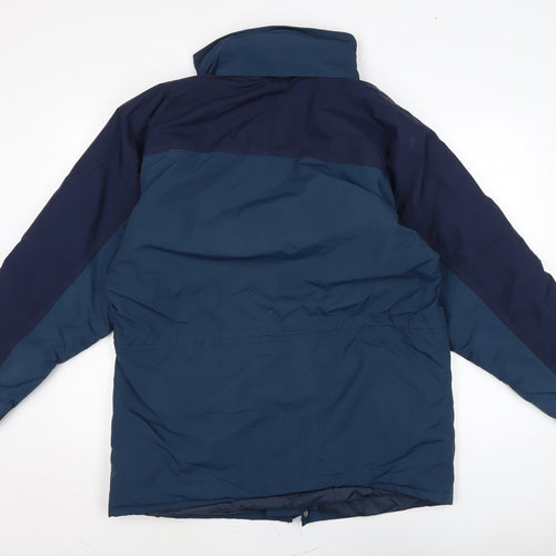 Alexandra Mens Blue Anorak Coat Size M Zip