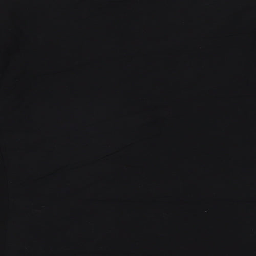 Dorothy Perkins Womens Black Biker Coatigan Size 12 Zip