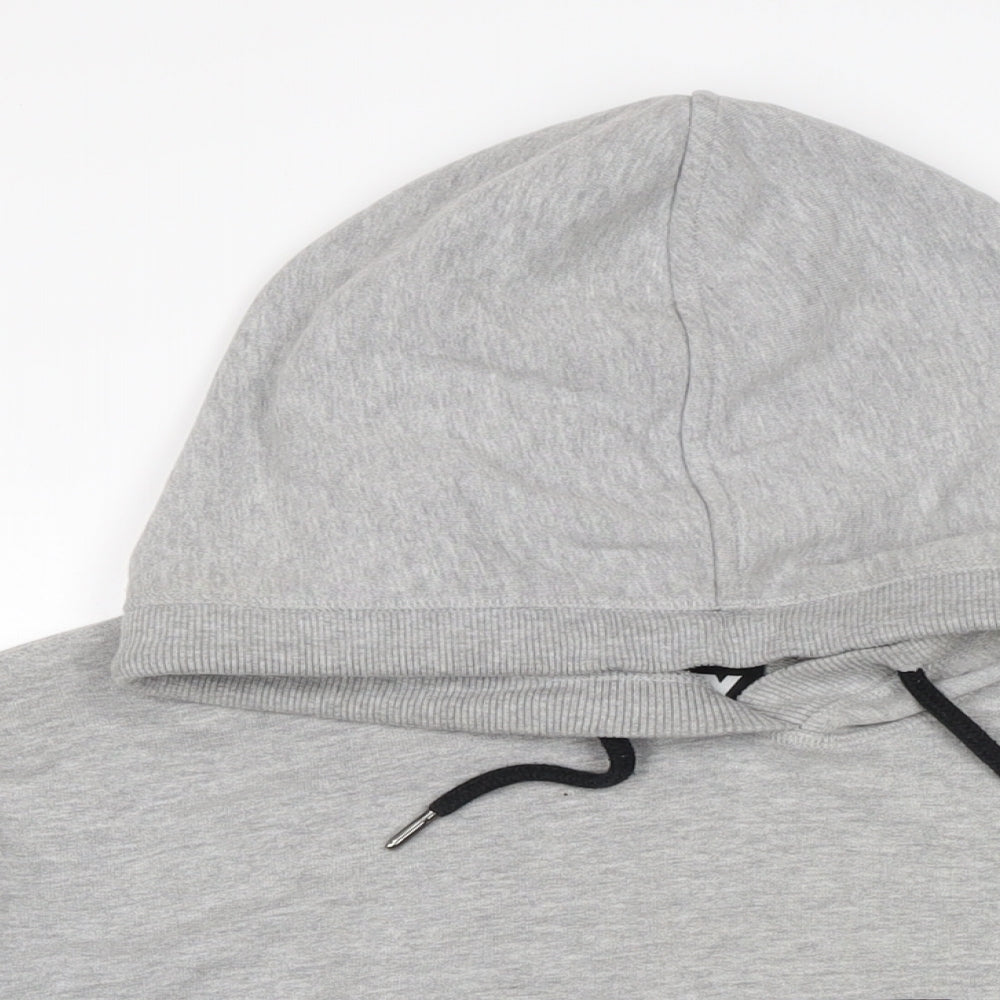 IVY PARK Mens Grey Cotton Pullover Hoodie Size M