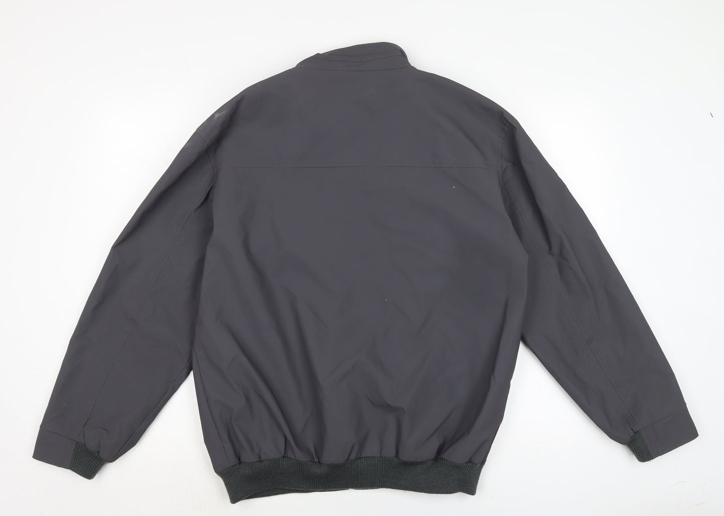 Duke Mens Green Bomber Jacket Jacket Size M Zip