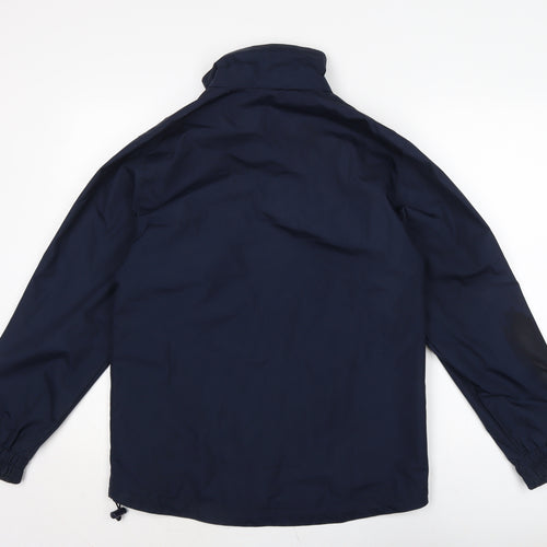 Olympus Womens Blue Anorak Jacket Size 10 Zip