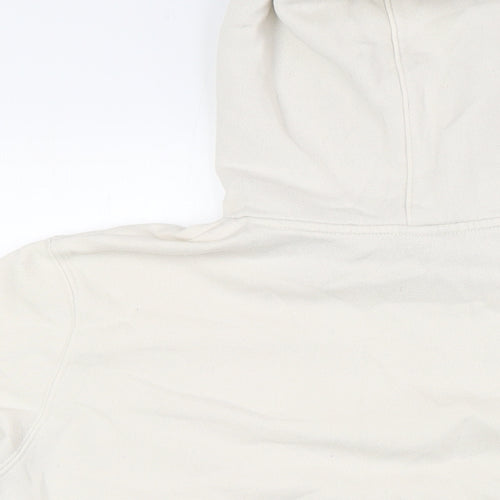 H&M Mens Ivory Cotton Pullover Sweatshirt Size M