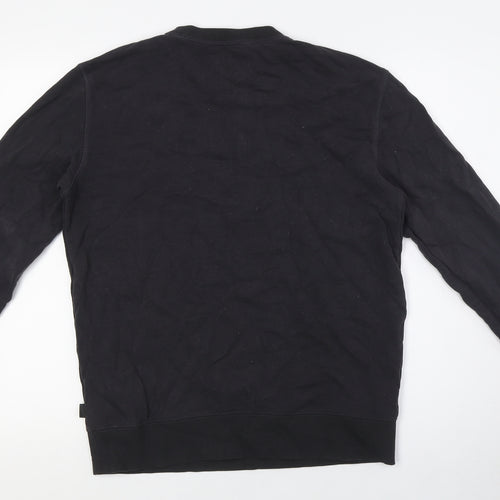 Marks and Spencer Mens Grey Cotton Pullover Sweatshirt Size S
