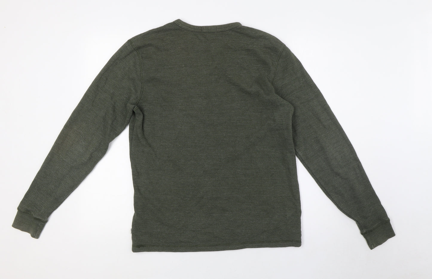 Katin Mens Green Cotton Pullover Sweatshirt Size S - Size S-M