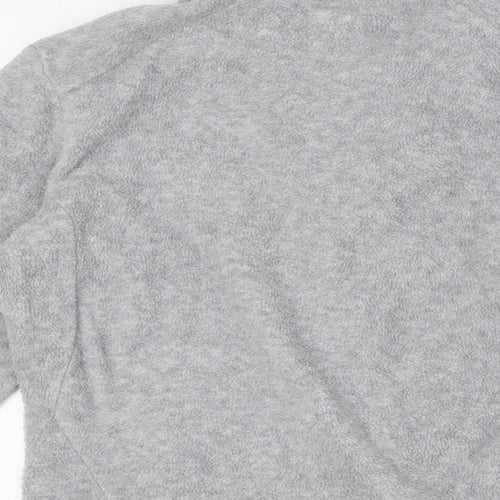 DECATHLON Womens Grey Jacket Size S Zip - Zip pockets