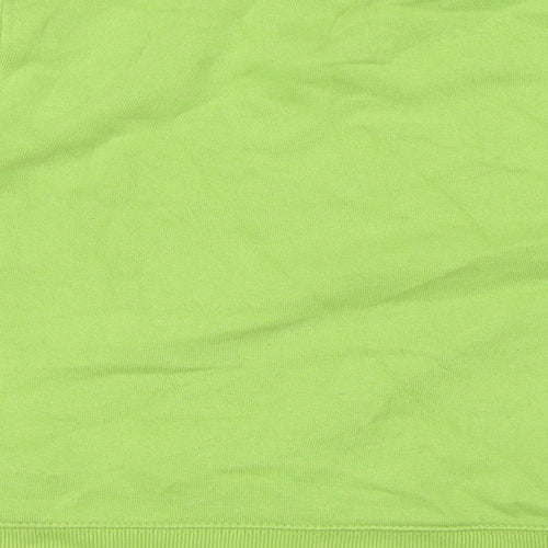 Zara Womens Green Polyester Pullover Sweatshirt Size S - If Fridays Had a Face I Would Kiss It