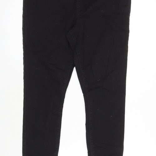 Matalan Womens Black Cotton Jegging Jeans Size 16 L27 in Regular