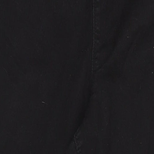 Matalan Womens Black Cotton Jegging Jeans Size 16 L27 in Regular