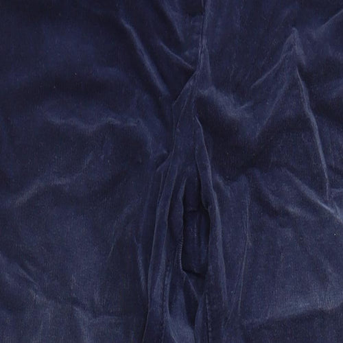 M&S Womens Blue Cotton Skinny Jeans Size 8 L29 in Relaxed