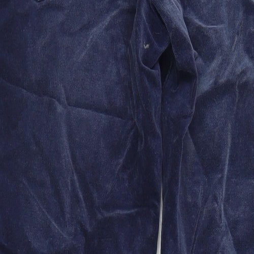 M&S Womens Blue Cotton Skinny Jeans Size 8 L29 in Relaxed