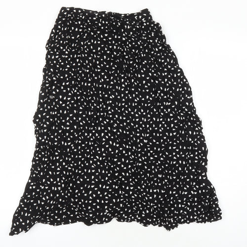 ASOS Womens Multicoloured Geometric Viscose A-Line Skirt Size 8