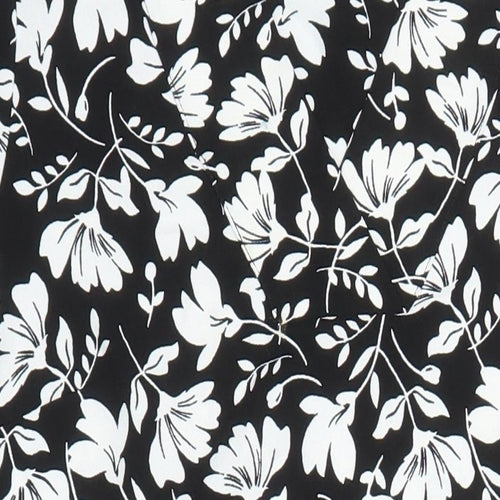 M&S Womens Multicoloured Floral Polyester Shift Size 8 Sweetheart