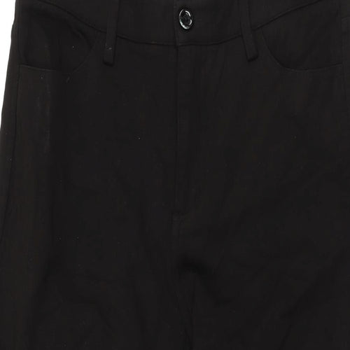 Not Your Daughter's Jeans Womens Black Nylon Trousers Size 12 L27.5 in Regular Zip