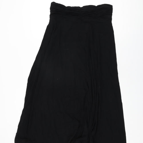 Bailey Womens Black Bamboo Maxi Skirt Size XL
