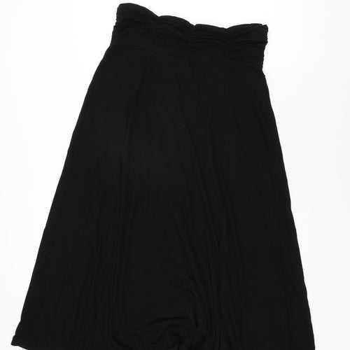 Bailey Womens Black Bamboo Maxi Skirt Size XL
