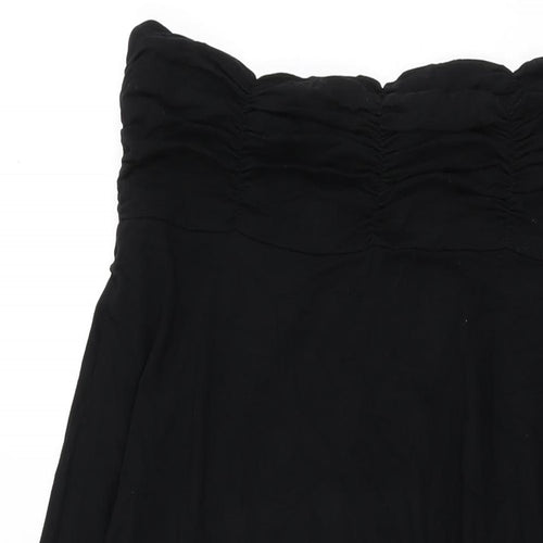 Bailey Womens Black Bamboo Maxi Skirt Size XL