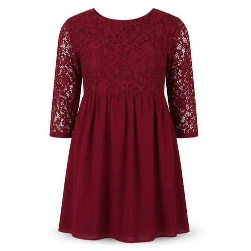 Forever 21 Womens Red Polyester A-Line Size S Round Neck Pullover