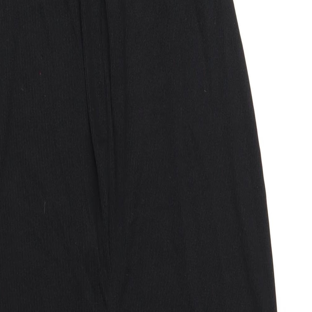 Boohoo Womens Black Polyester Jumpsuit One-Piece Size 10 L31 in Pullover