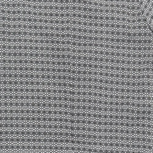 New Look Womens Black Geometric Polyester Shift Size 14 Round Neck Button