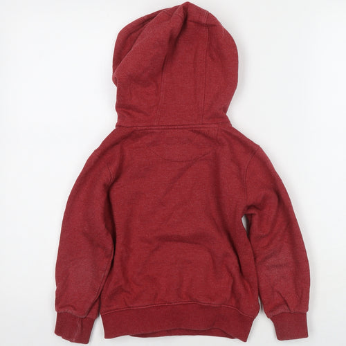 SoulCal&Co Boys Red Cotton Pullover Sweatshirt Size 6-7 Years Pullover