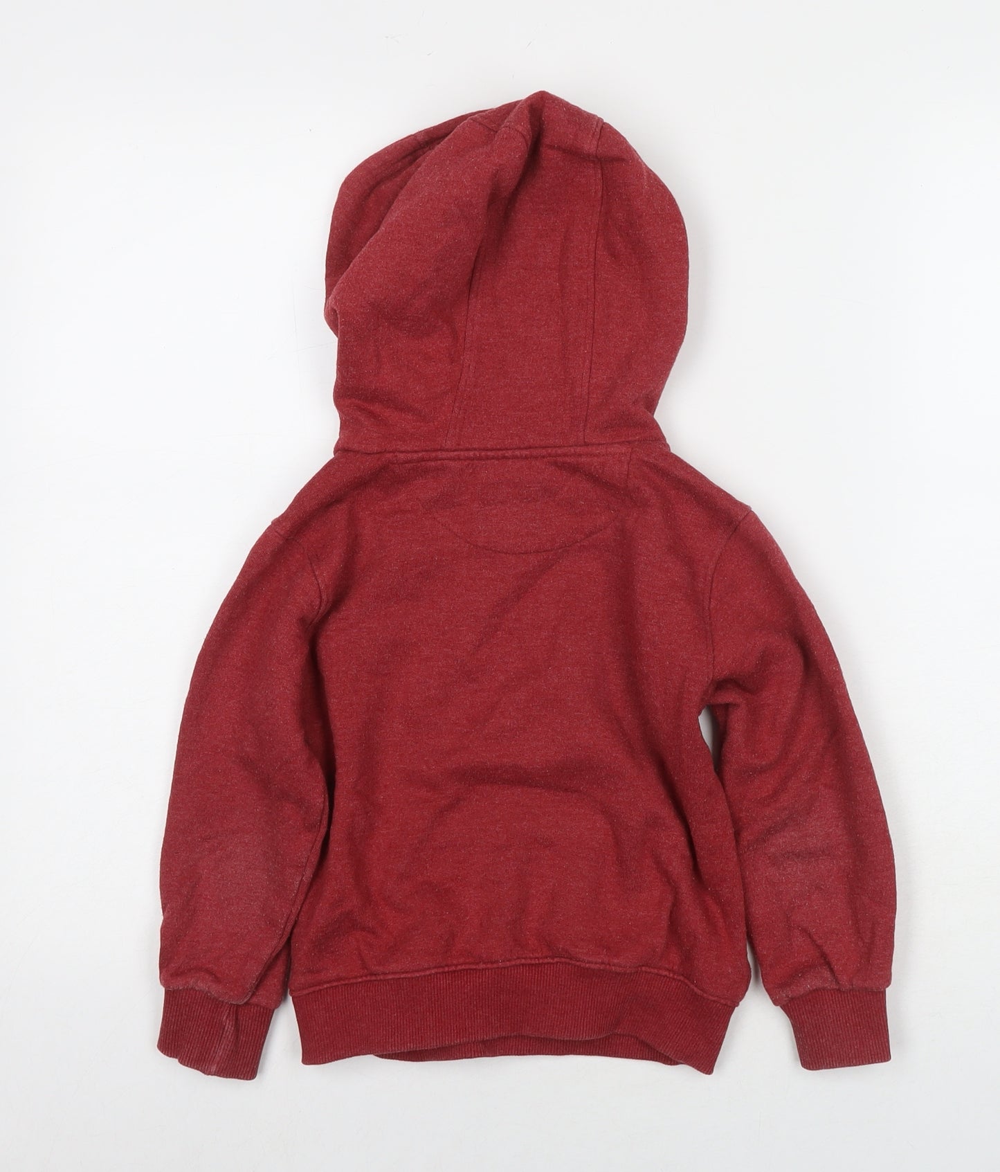 SoulCal&Co Boys Red Cotton Pullover Sweatshirt Size 6-7 Years Pullover